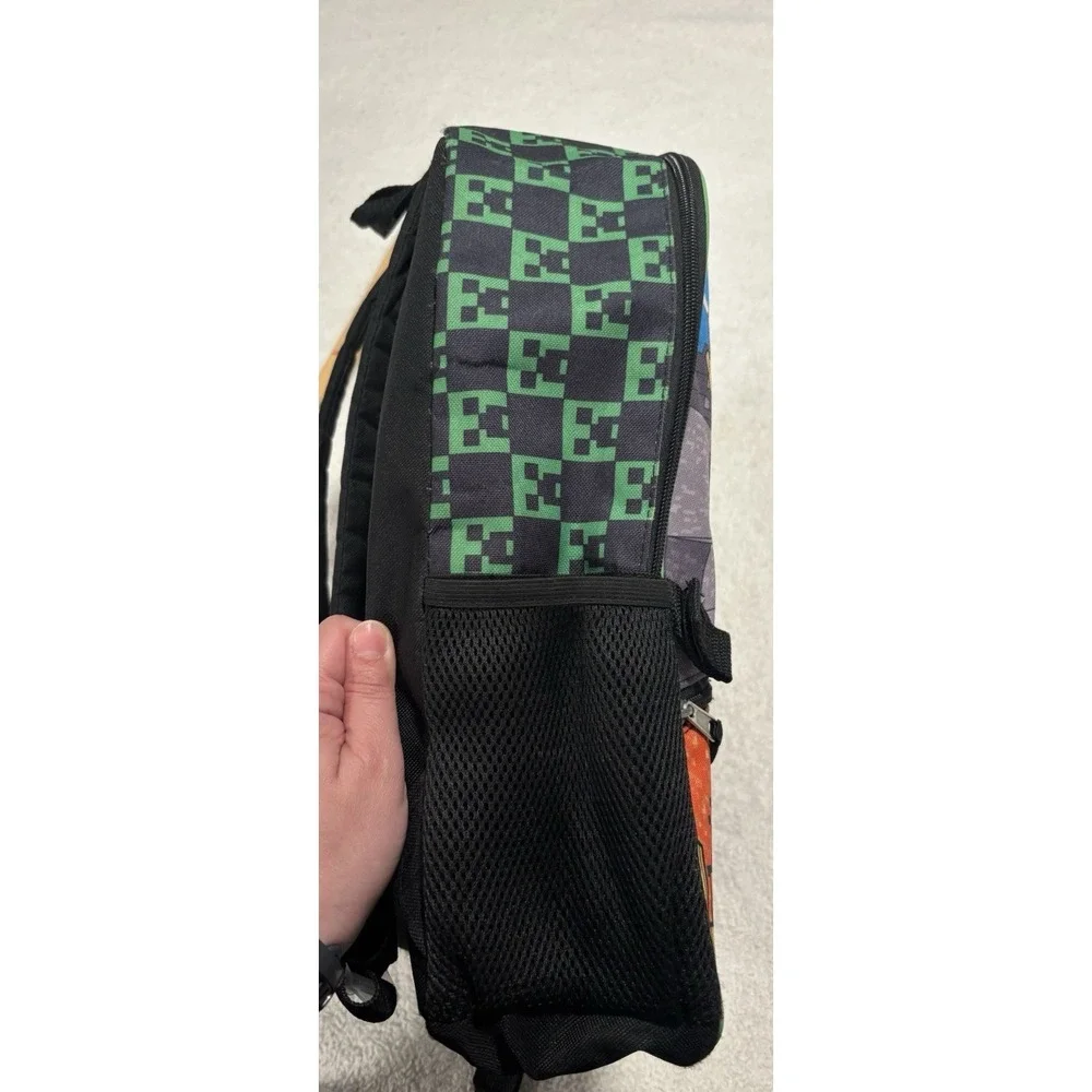 Minecraft‎ 16 Inch Backpack With Cushions Straps